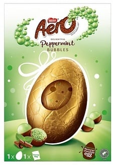Aero - Œuf géant à la menthe poivrée 230 grammes