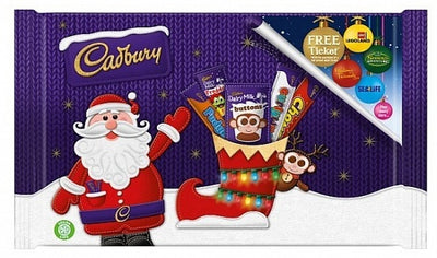 Cadbury - Kleine Auswahlbox 89 Gramm