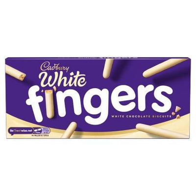 Cadbury - Weiße Schokoladenfinger 114 Gramm