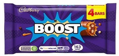 Cadbury - Boost, paquet de 4, 126 grammes