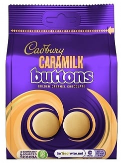 Cadbury - Boutons Caramilk 105 grammes