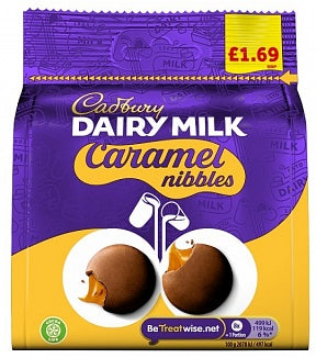 Cadbury - Dairy Milk Caramel Nibbles 85 Gram (price marked)