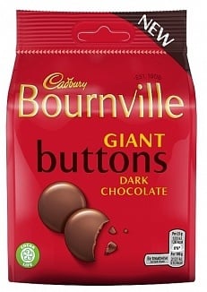 Cadbury - Bournville Dark Buttons 95 grammes