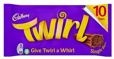 Cadbury - Twirl 10er-Packung 215 Gramm