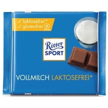 Ritter Sport - Vollmilch laktosefrei 100 Gramme