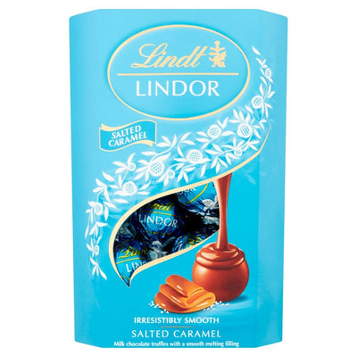 Lindt - Truffes au caramel salé Lindor 200 grammes