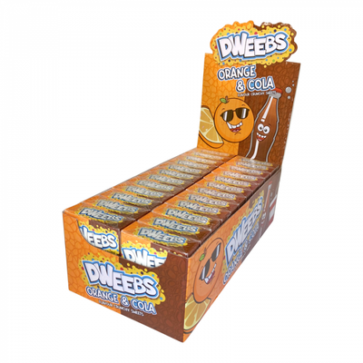 Dweebs - Orange & Cola 45 Gram 24 Stück