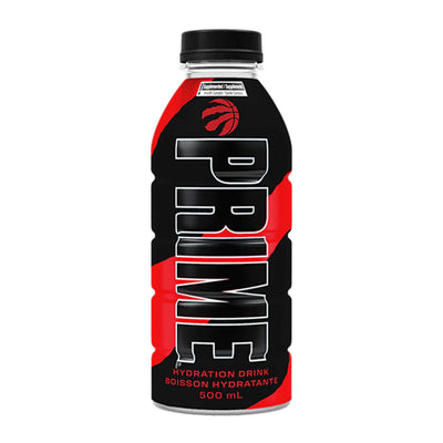 Prime - Hydration Raptors Rot Schwarz 500 ml
