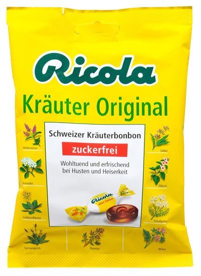 Ricola - Kräuter Original 75 Grammes (sans sucre)
