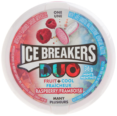 Brise-glace - Duo de menthes à la framboise 36 grammes