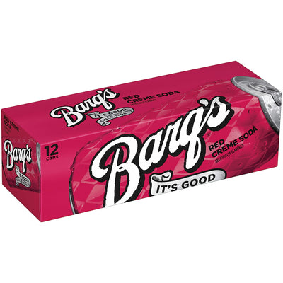 Barq's - Red Crème Soda 12 Canettes