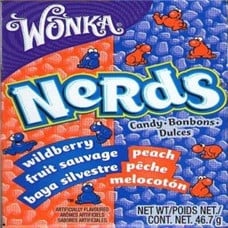 Wonka Nerds Fruits des bois et pêche