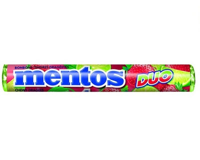 Mentos - Erdbeer-Duo 37,5 Gramm