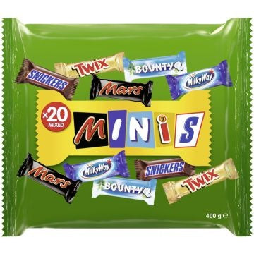 Mars - Gemischte Minis 400 Gramm