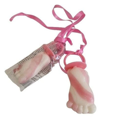 Sucette rose et blanche 1x