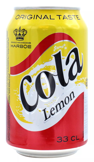 Harboe - Cola Lemon 330ml 24 Dosen