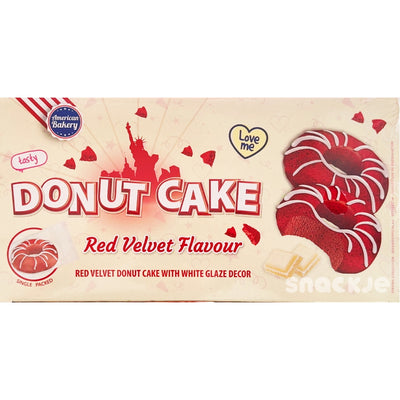 American Bakery - Gâteau Donut Red Velvet 135 grammes (Halal)