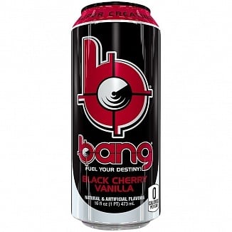 Bang Energy - Schwarze Kirsche Vanille 473ml (Import aus den USA)