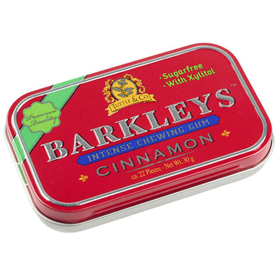 Barkleys - Boîte de gomme à la cannelle 30 grammes
