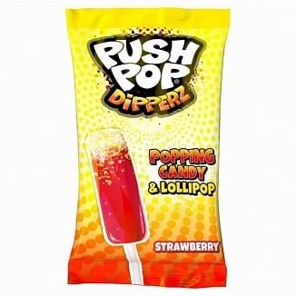 Bazooka - Push Pop Dipperz Knallbonbons & Lutscher 12 Gramm