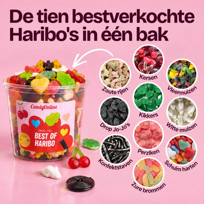 The Candy Box Co - Best Of Haribo 400 Gram extra weergave