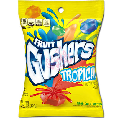Bonbons fruités - Tropicaux 120 grammes
