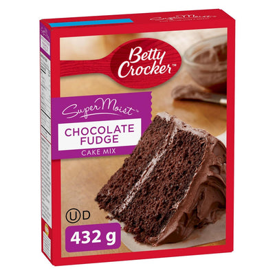 Préparation pour gâteau au chocolat fondant extra moelleux Betty Crocker - 432 grammes