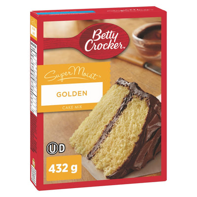 Betty Crocker – Super saftiger goldener Vanillekuchen, 432 Gramm