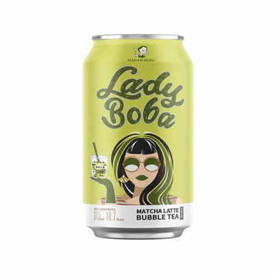Madam Hong – Matcha Bubble Tea 330 ml