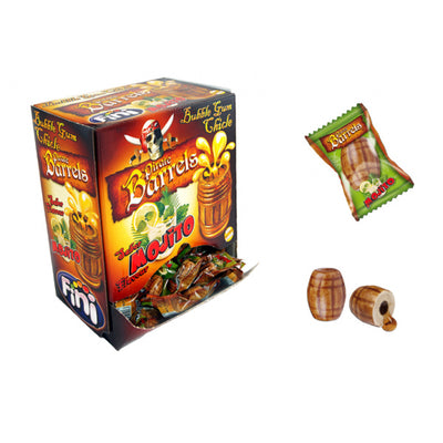 Fini - Mojito Pirate Barrels Gum 200 Pièces