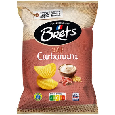 Chips Brets - Carbonara 125 grammes