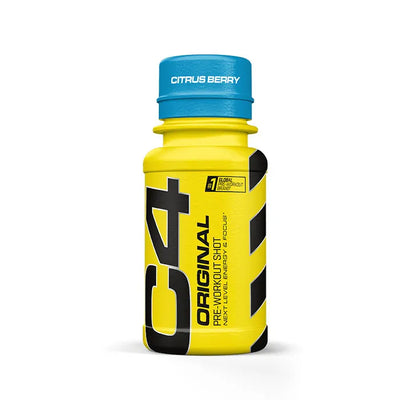 C4 - Shot Énergétique Agrumes et Baies 60ml