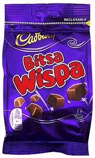 Cadbury - Bitsa Wispa 110 grammes
