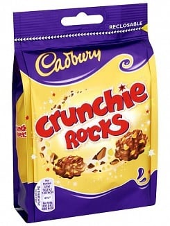 Cadbury - Crunchie Rocks 110 Gramm