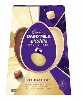 Cadbury - Dairy Milk & White Ultimate Egg 372 Gramm