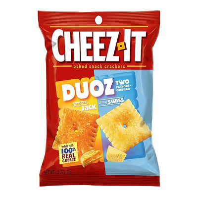 Cheez It - Duoz Cheddar Jack & Baby Swiss 122 Gramm