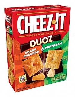Cheez-It - Duoz Scharfer Cheddar & Parmesan 351 Gramm