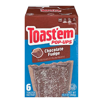 Toast'em POP-UPS - Pâtisseries grillées au fudge au chocolat givré 288 grammes