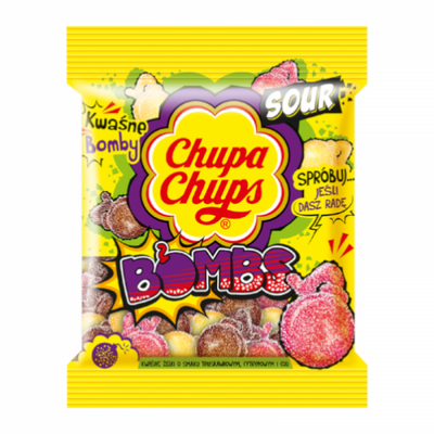 Chupa Chups - Bombes Sour 90 Grammes