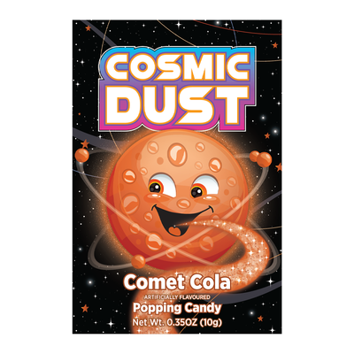 Cosmic Dust - Comet Cola Popping Candy 10 Gram 32 Stück