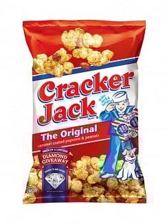 Frito Lay - Popcorn et cacahuètes enrobés de caramel Cracker Jack Original 88 grammes