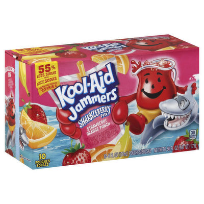 Kool-Aid - Jammers Sharkeberry 177ml 10er-Packung