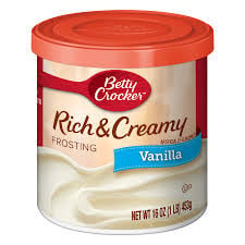 Betty Crocker - Vanille-Zuckerguss 453 Gramm