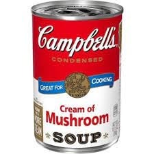 Campbell's - Soupe crème de champignons 295 grammes
