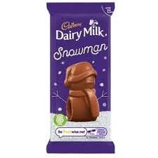 Cadbury - Dairy Milk Schneemann Schokoladenmousse 30 Gramm
