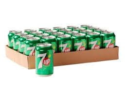 7UP - Regular 330ml 24 Blikjes (geen statiegeld)