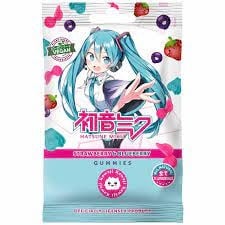Hatsune Miku - Bonbons gélifiés pour gamers 50 grammes