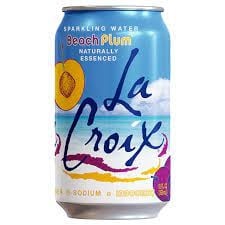 La Croix - Sparkling Water Peach Plum Fruit 12 Canettes
