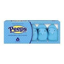 Peeps - Blaue Marshmallow-Küken 42 Gramm