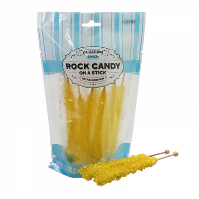 Espeez Bonbons secs à la banane sur bâtonnet, paquet de 8, 184,1 grammes